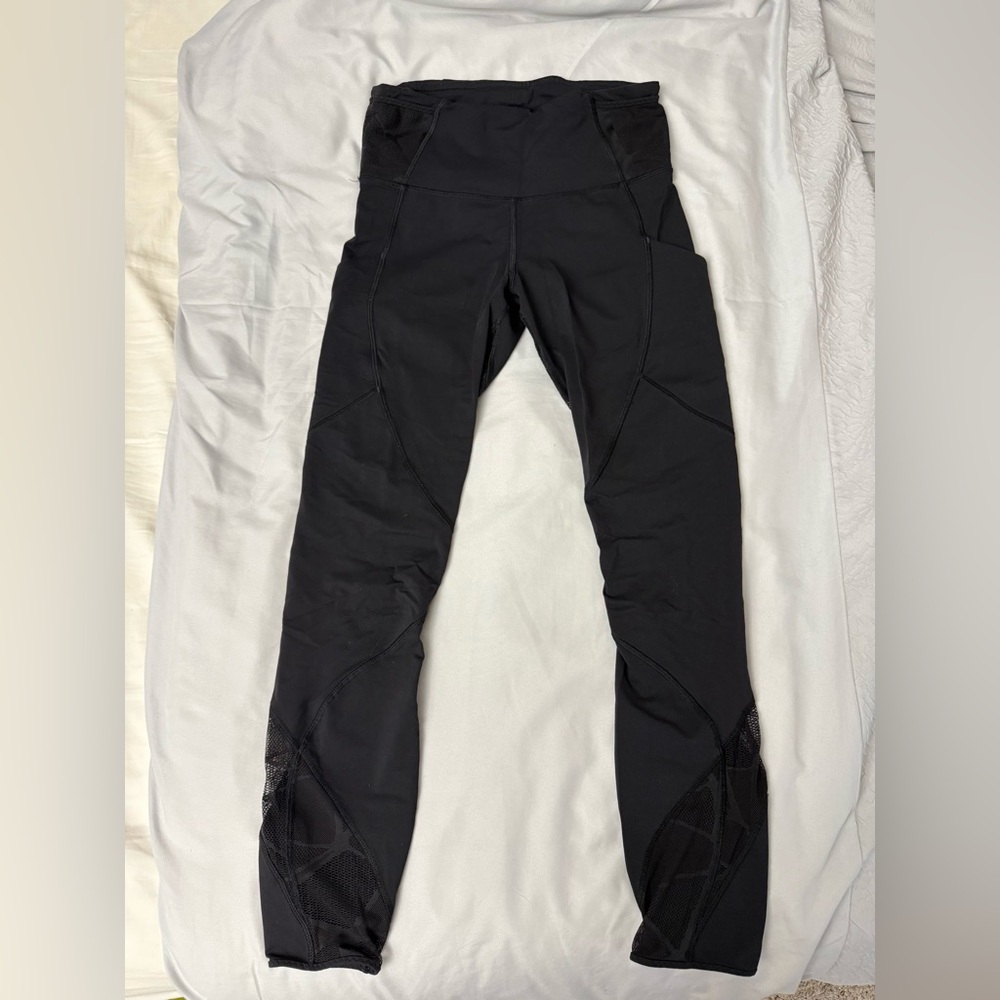 Lululemon fresh in mesh leggings size 2